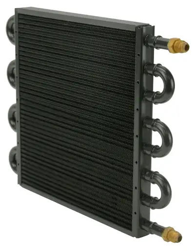Derale 8 Pass 16 Tube & Fin Electra-Cool Replacement Cooler, -6AN
