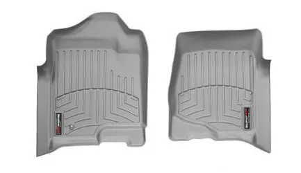 Weathertech 2007 + Cadillac Escalade Grey Front FloorLiner / 2007 + Chevrolet Silverado Extended Cab Grey Front FloorLiner No fit: chassis cab / 2007 + Chevrolet Silverado Standard Cab Grey Front FloorLiner No fit: chassis cab