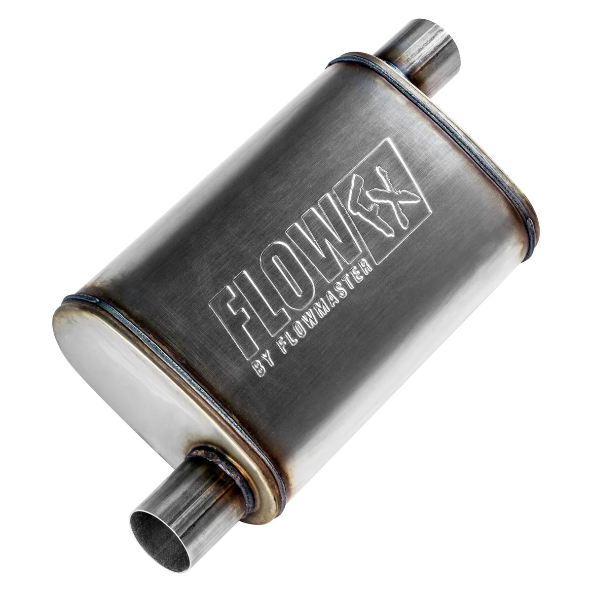 2.25IN (OFFSET IN /OFFSET OUT) FLOW FX MUFFLER - $71.69 | Yittzy
