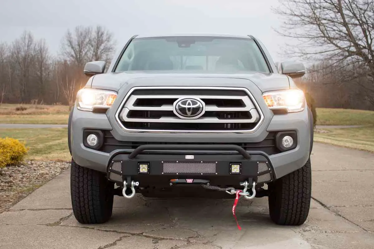Fishbone Offroad Center Stubby Winch Bumper for 2016-2023 Toyota Tacoma FB21311 product image