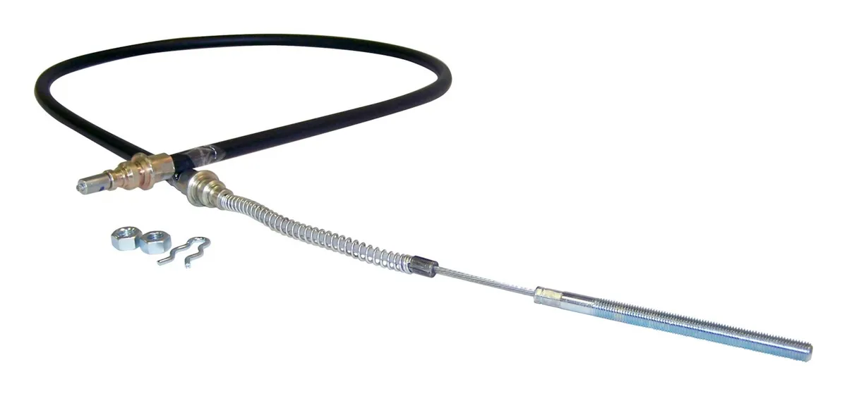 Crown Automotive Jeep Replacement J5355287 Front Parking Brake Cable for 1976-1983 CJ-5, 51-7/8 Long product image