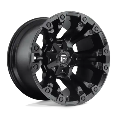 KMC Wheels Vapor 17x9 8x165.10 Matte Black 1 mm
