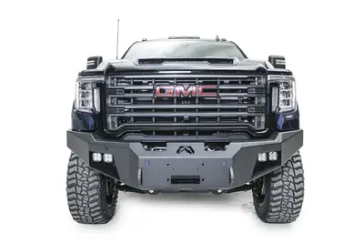 Fab Fours 20c Sierra 2500/3500 HD Premium Front Bumper w/ no Guard