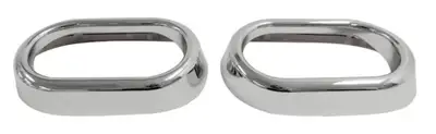 Steinjager Steinjäger Doors Wrangler JK 2007-2010 Handle Accents Front or Rear Interior Chrome