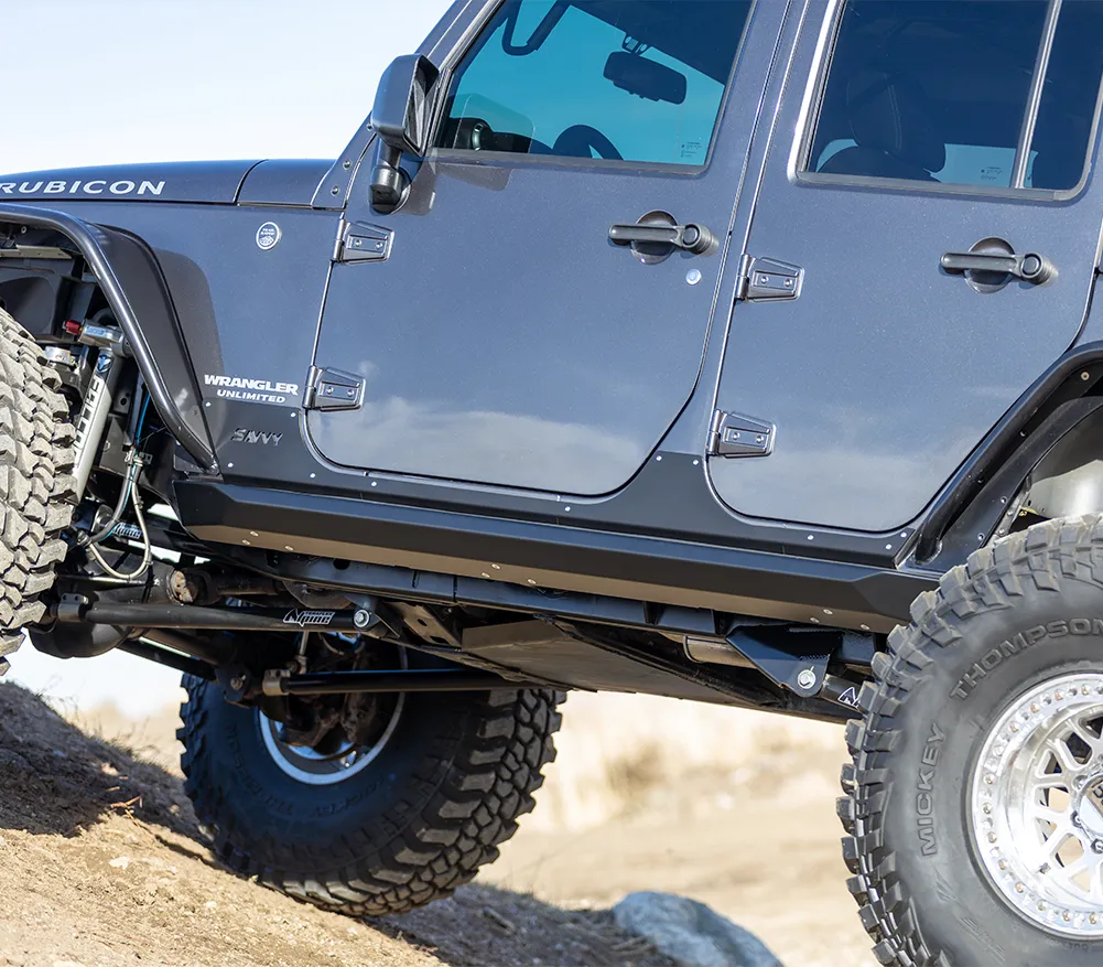 0718 Wrangler Bolt On Slider Kit Raw product image