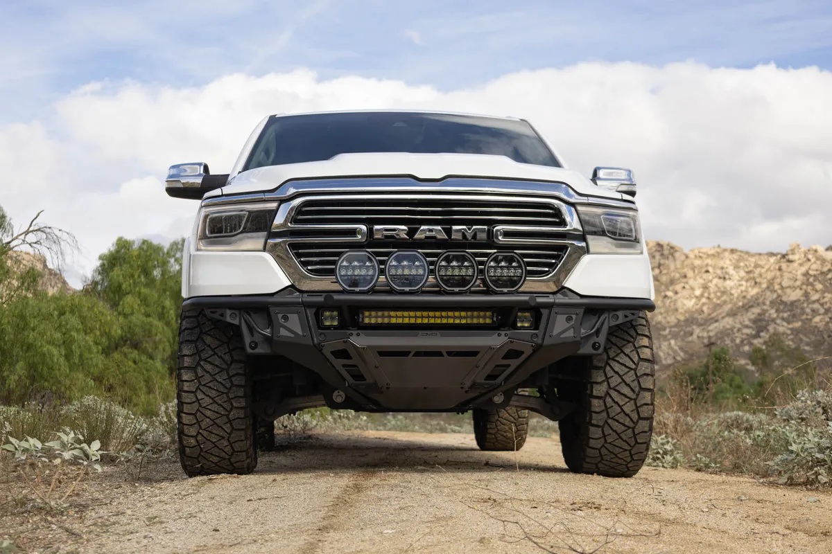 DV8 2019-2025 Ram 1500 Tube Front Bumper FBDR1-07 product image