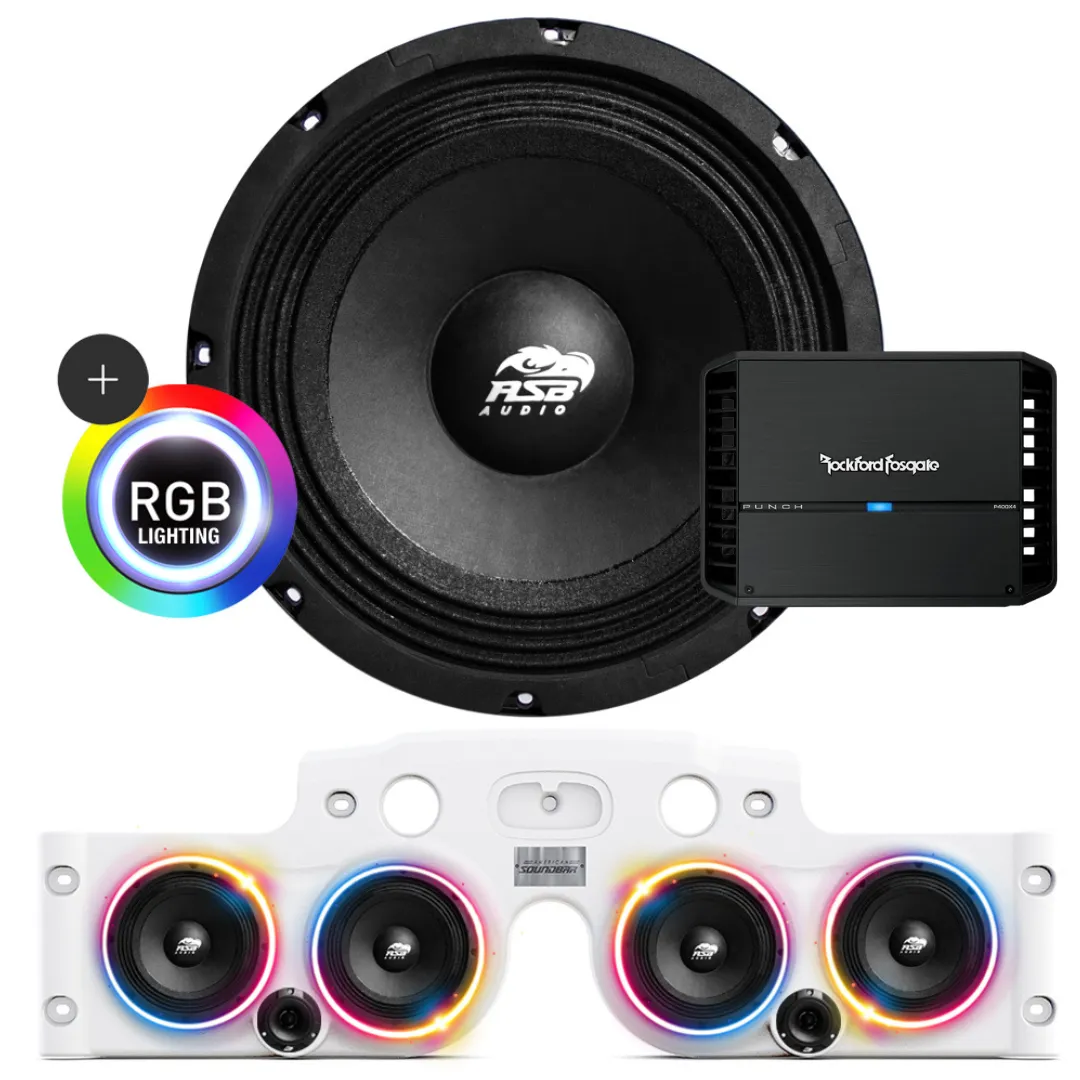 JK/JKU American SoundBar Package (Grey) product image