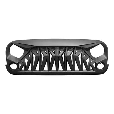 AMERICAN MODIFIED American Modified Amjpaa00106 Shark Grille - Matte Black