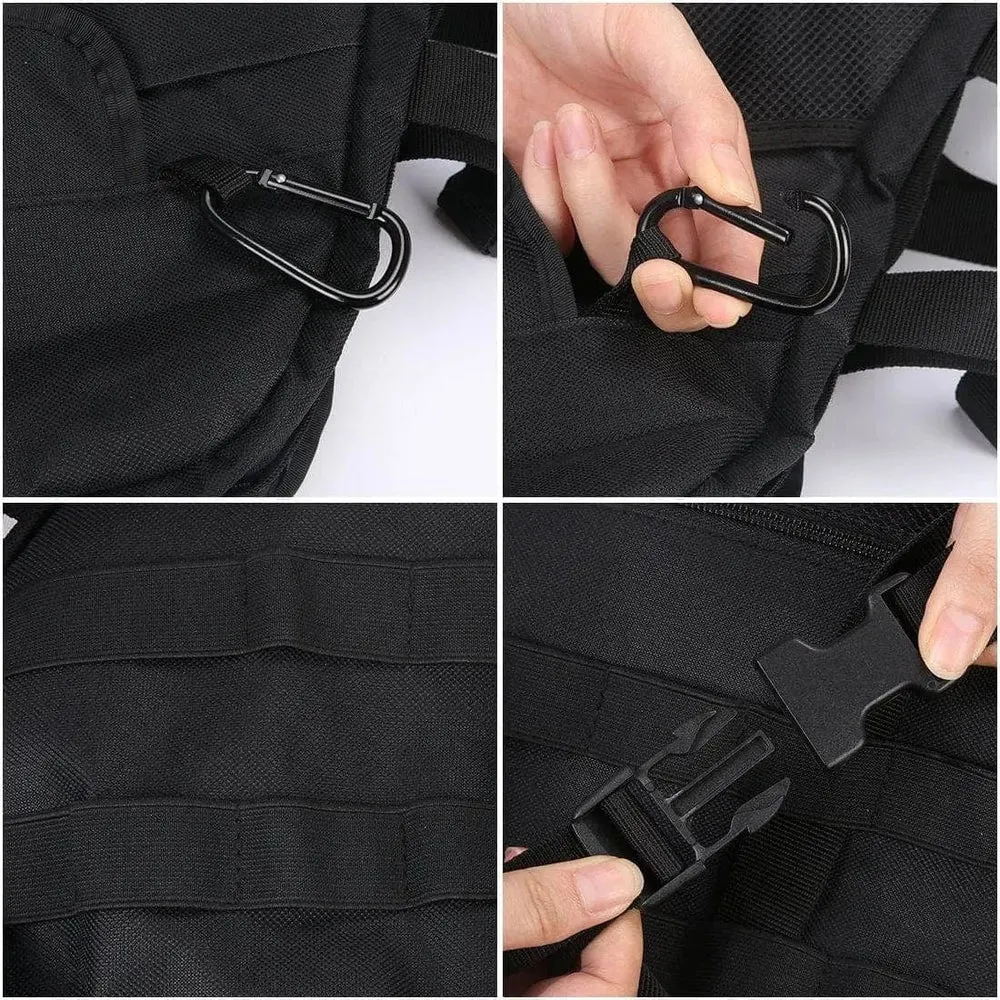 Suparee Rear Roll Bar Jeep Storage Bags with with Multi-Pockets & Organizers for 1997-2024 Jeep Wrangler JK JL TJ LJ product image