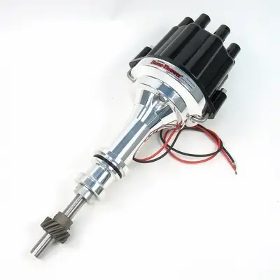 Pertronix PerTronix Marine Billet Distributor for Ford 351W Engines (Ignitor II) - Black Cap Color - D231800