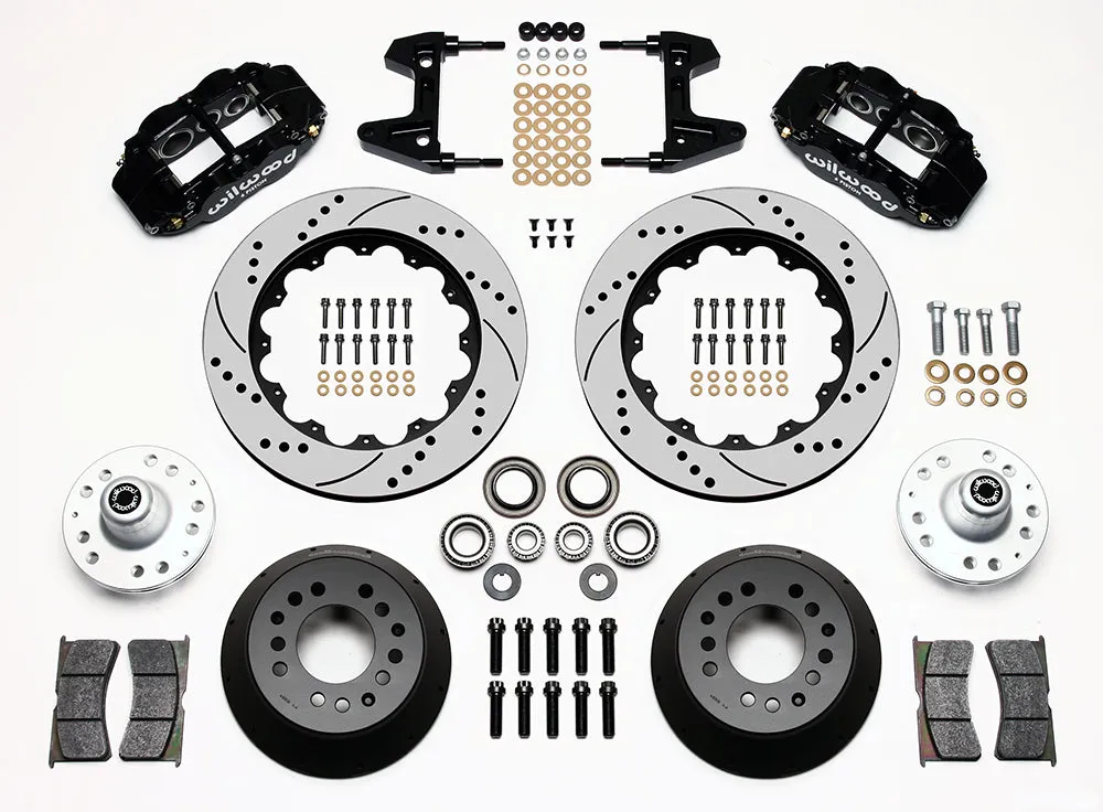 1974 - 1980 Ford, Mercury Forged Narrow Superlite 6R Big Brake Front Brake Kit (Hub) - 140-9802 product image