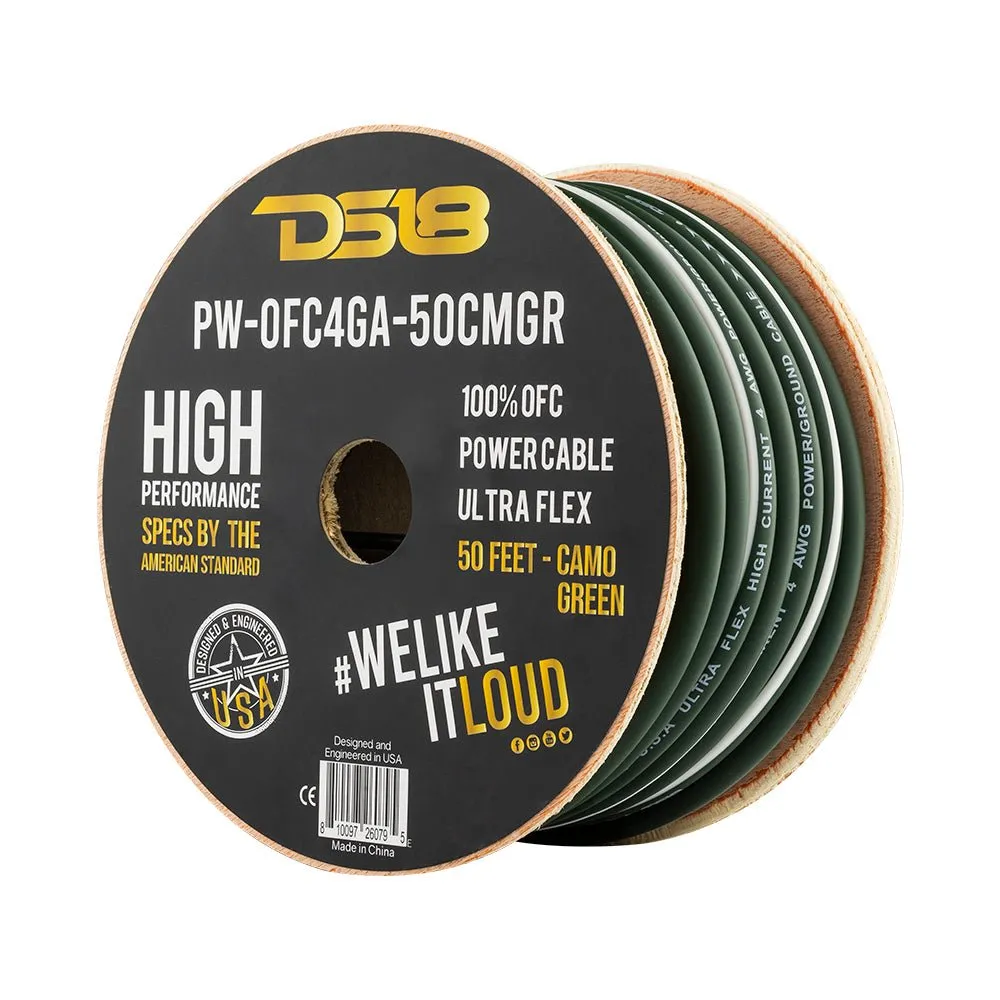 4-GA 100% OFC Ground, Power Cable, 50 Feet product image