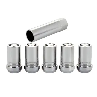 McGard 5lock Wheel Lock Set M14x1.5 Nut Cone Seat Tuner 22mm Hex 1.648 In Oal .938