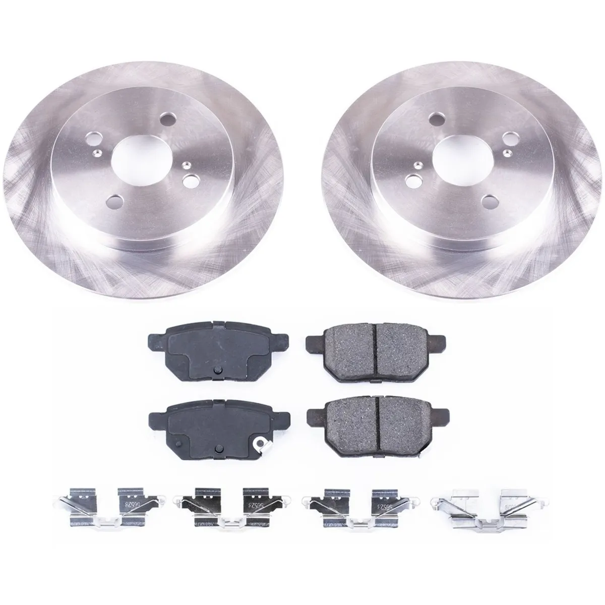 Z17 Direct Replacement Kit: Rotors; Ceramic Pads W/Hardware product image