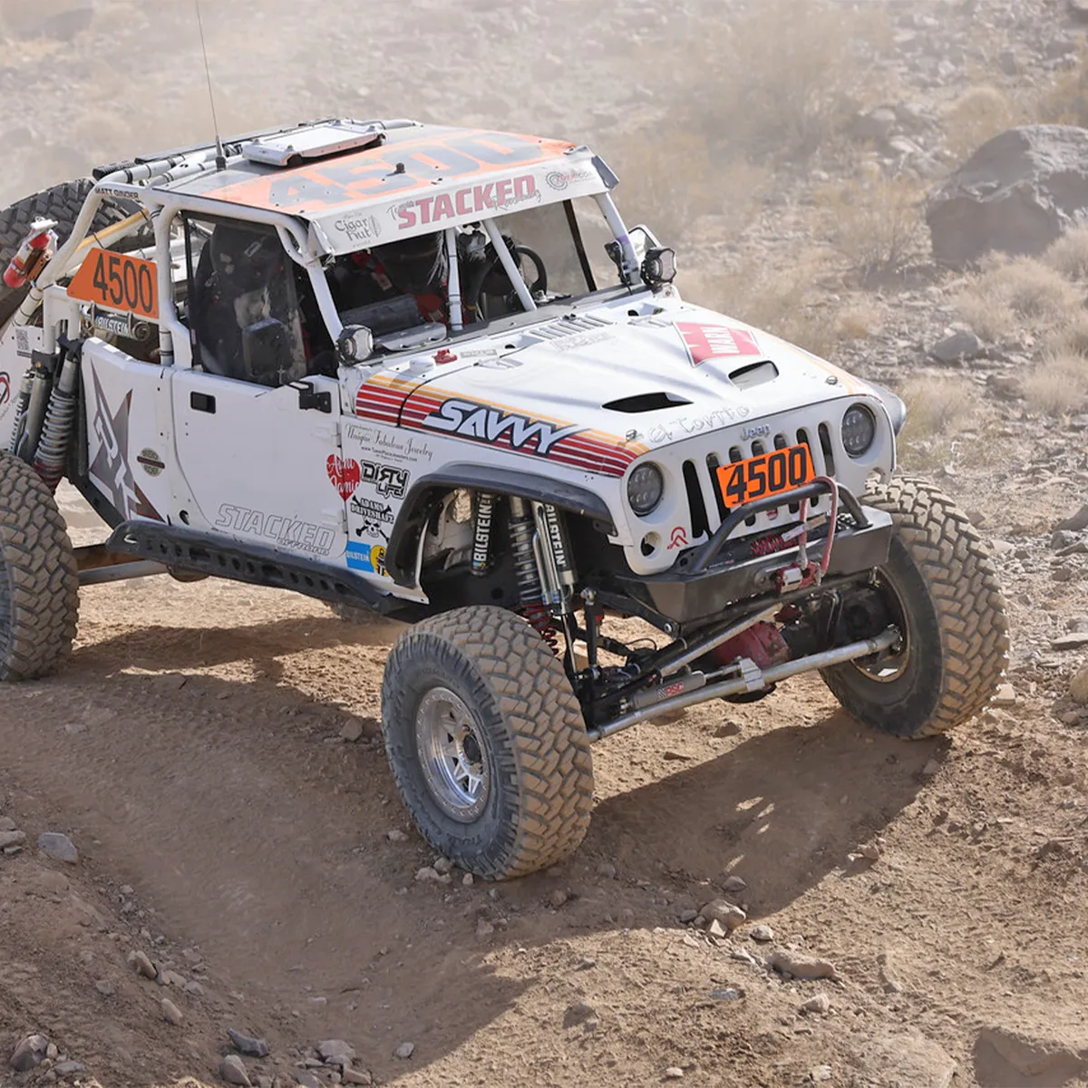 0718 Wrangler Krawler Lite Front Bumper With Hoop Raw product image