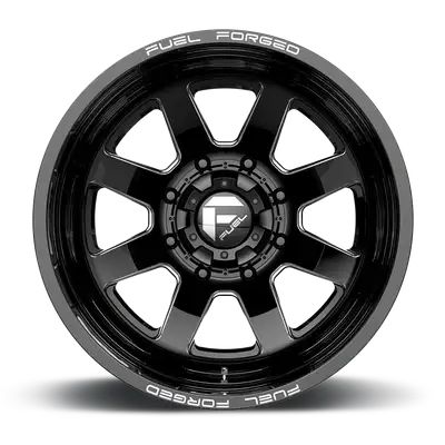 KMC Wheels Fuel Wheels | Ff09d Dually | Matte Black Milled