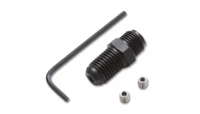 Vibrant Performance Vibrant Performance - 10287 - Oil Restrictor Fitting Kit; Size: -4AN x 7/16-24, with 2 additional S.S. Jets