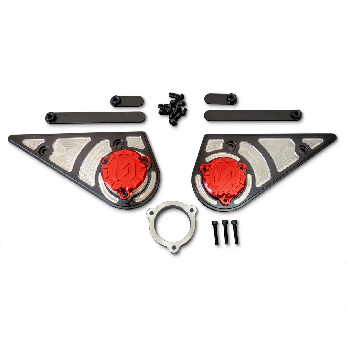 2021-2026 Ford Bronco Billet Lower Control Arm Mount Covers - Pair product image