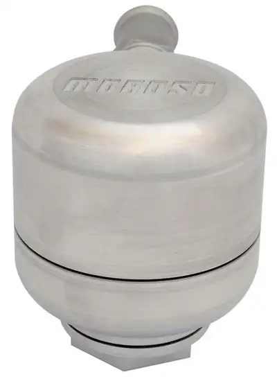 Moroso Aluminum Breather Positive Locking
