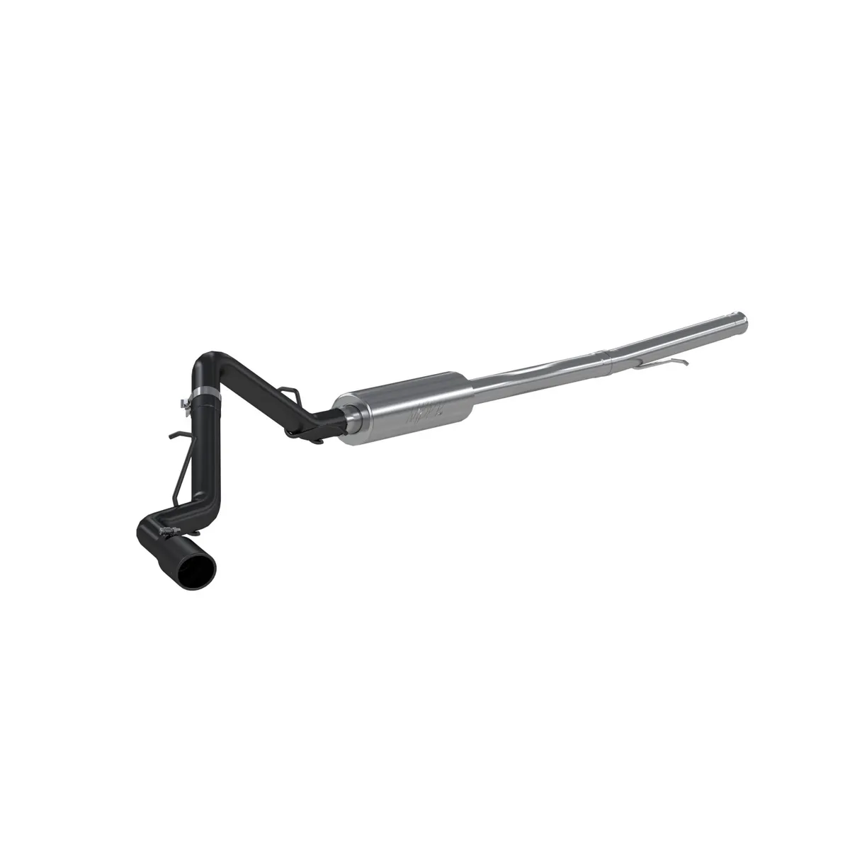 Silverado/Sierra 3 Inch Cat Back Exhaust System Single Side Armor BLK For 19-Up Silverado/Sierra 1500 4.3L, 5.3L, 2022 Silverado LTD/ Sierra Limited 5.3L MBRP product image