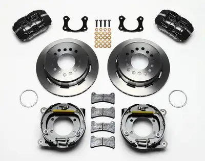 Wilwood Brakes Wilwood FDP-LP 11.00in P-Brake Kit - Polish Small Ford 2.50in Offset
