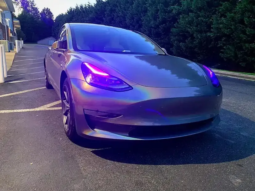 2017-2020 Tesla Model 3 ORACLE ColorSHIFT Headlight DRL Upgrade product image