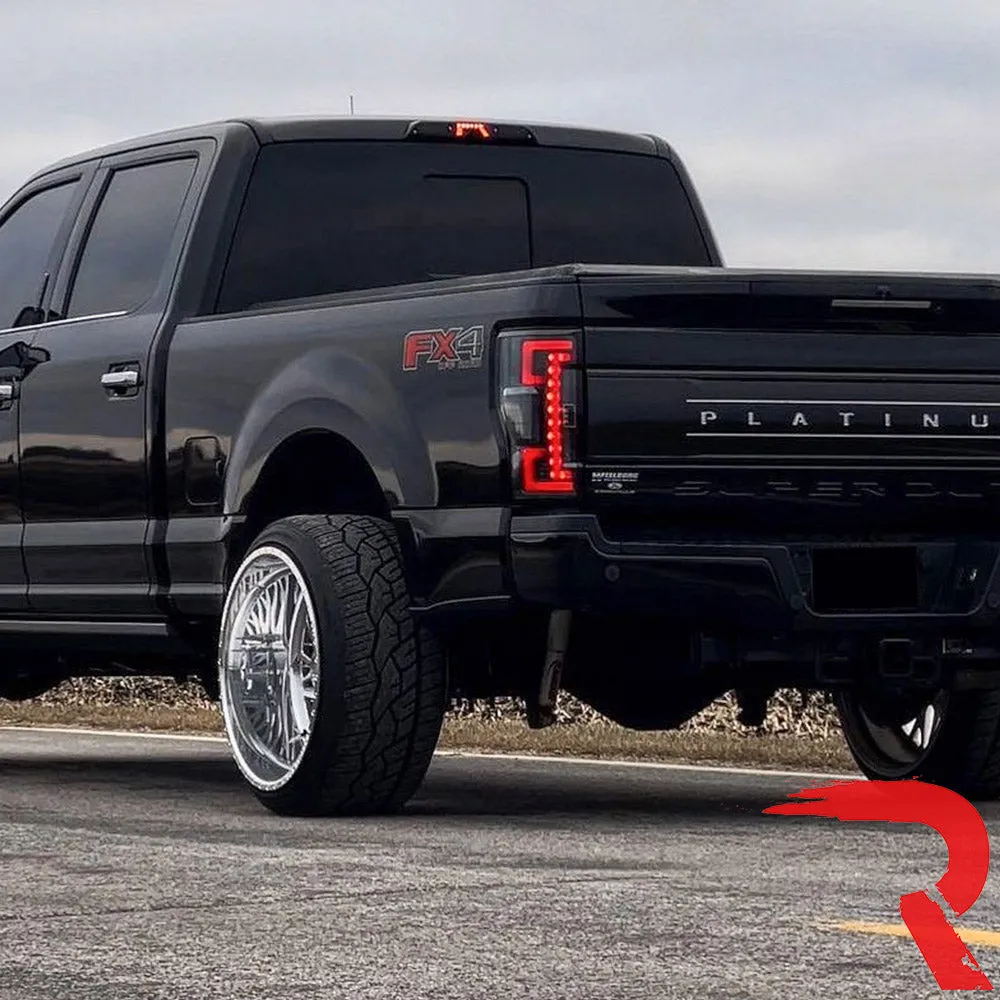 Ford Superduty F250350450550 17-19 Replaces OEM LED Style Tail Lights With Blis Blind Spot Warning System Oled Tail product image