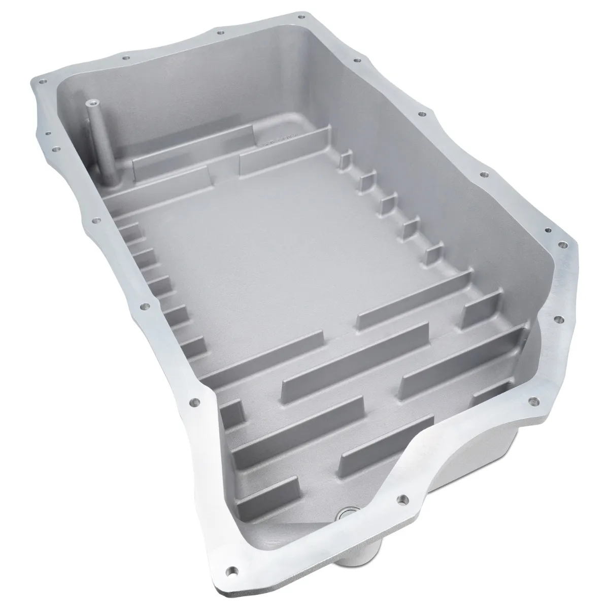 2020-2023 GM 6.6L Duramax w/ 10L1000 Transmission - Heavy-Duty Cast Deep Transmission Pan Brushed product image