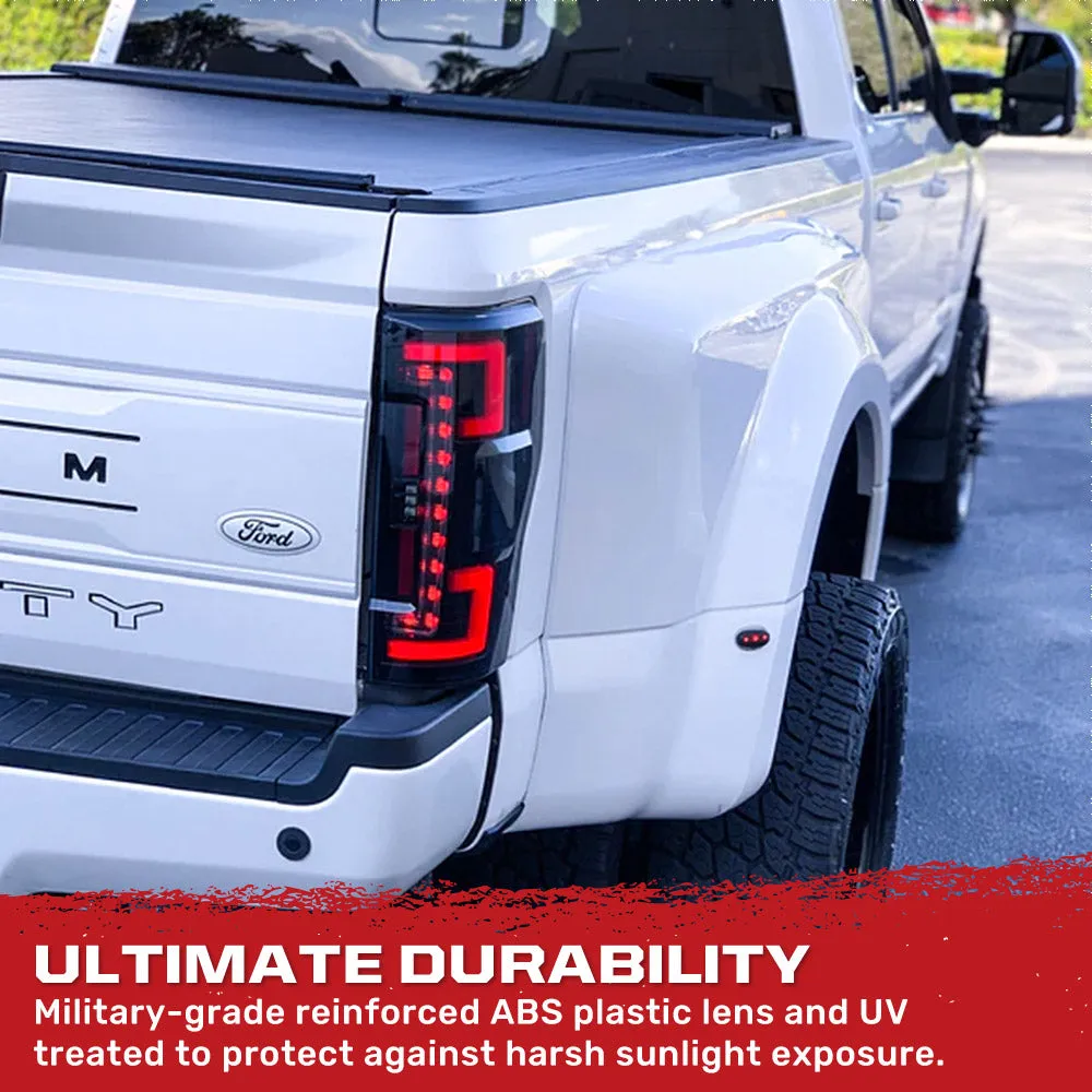Ford Superduty F250350450550 17-19 Replaces OEM LED Style Tail Lights With Blis Blind Spot Warning System Oled Tail product image