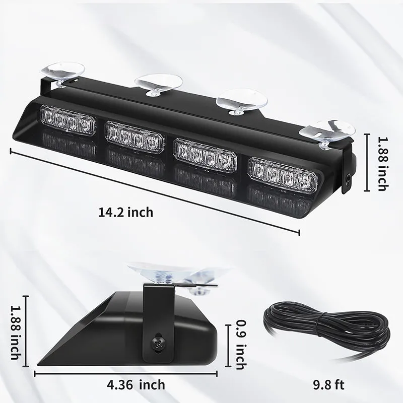 Interior or Exterior LED Traffic Advisor Strobe Light Bars for Construction Trucks product image
