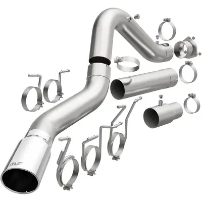 MagnaFlow Exhaust Products 07c Silverado/Sierra 2500/3500 HD Catback Exhaust System ss W/Chrome Tip