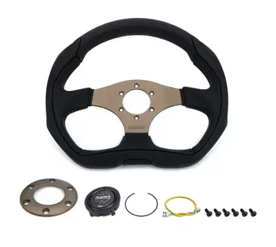 MOMO Tuning & Safety Steering Wheel - Eagle 350 Diam 40 Dish Blk L