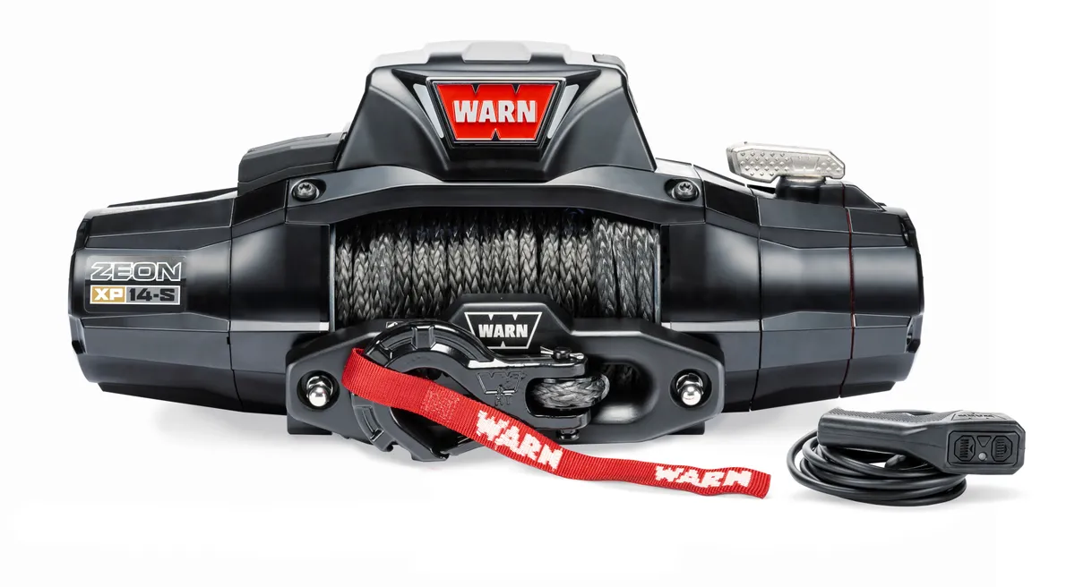Warn ZEON XP 14-S Electric Winch with 80ft Synthetic Rope - 14,000lb product image
