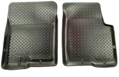 Husky Liners 8795 Wrangler & Close Fit On Earlier Cjs Front Floor Liner Black