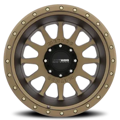 Method Race Wheels Aluminum Wheels 20x10 NV MR605 Bolt Pattern 8 On 170 Offset -24 Method Bronze BRZ Method