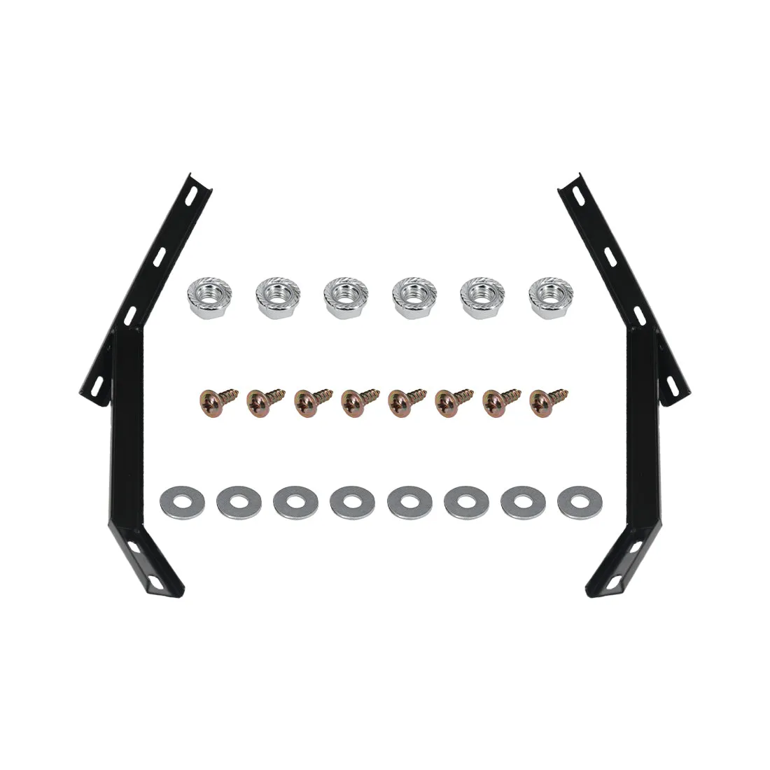 American Modified Amfmaa00113 Armor Grille With LED Off-Road Lights - Matte Black product image