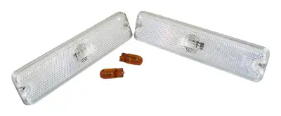 Crown Automotive Jeep Replacement RT Off-Road - Plastic Amber Side Marker Light Kit