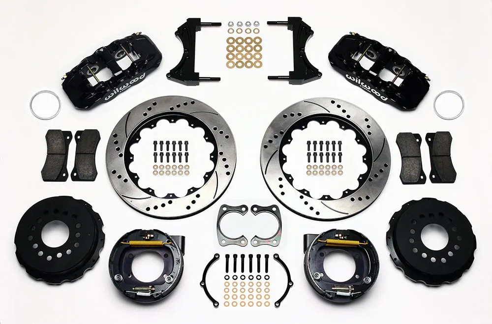 Wilwood AERO4 Rear P-Brake Kit 14.00in Big Ford 2.50in Offset product image