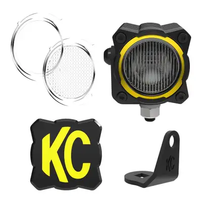KC HiLiTES KC Hilites 1265 KC Flex Era 1 LED 2-Light Master Kit With Spread Beam Pattern