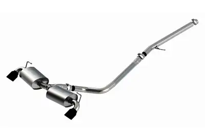Borla Borla Performance Dual Cat-Back Exhaust System - Black