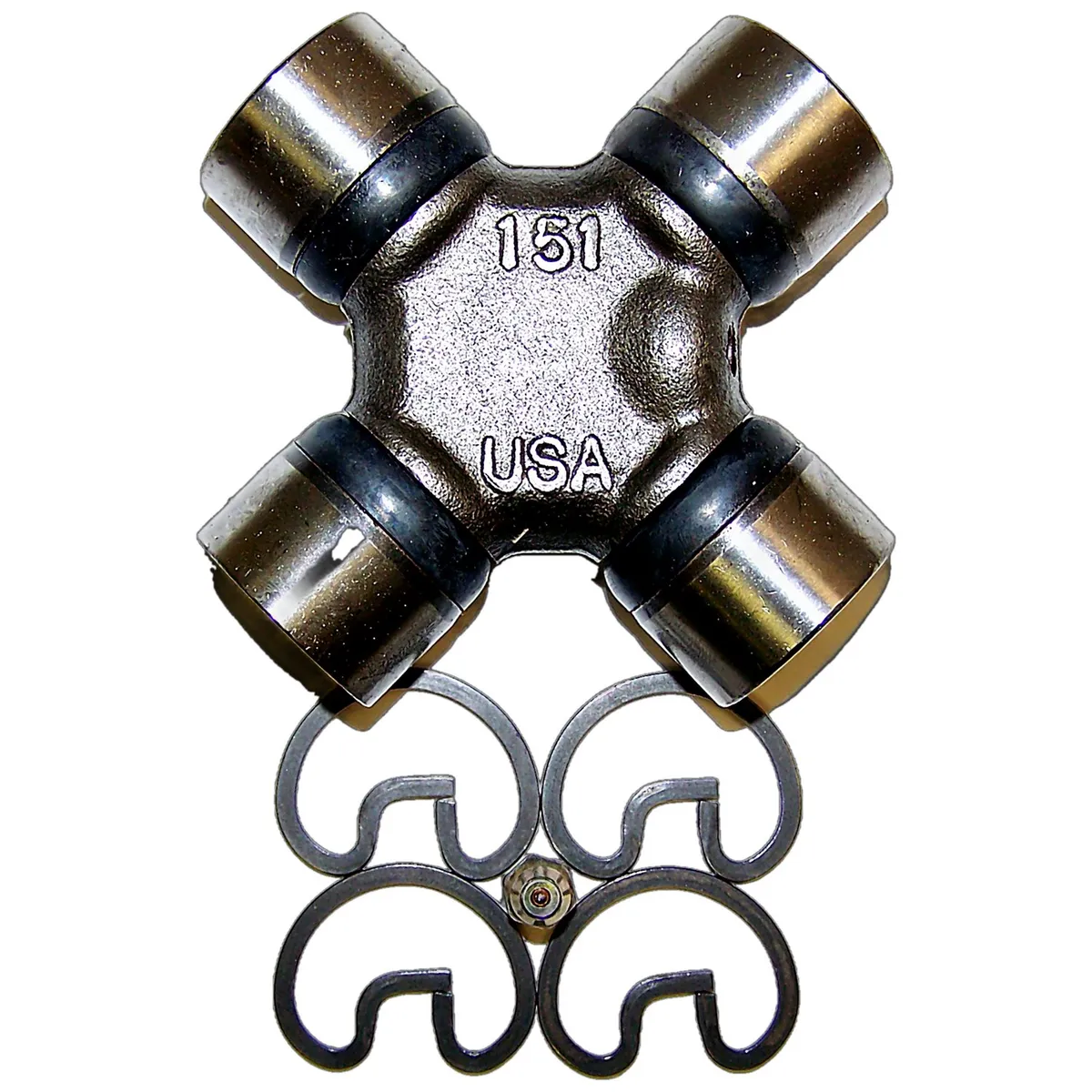 Crown Automotive Jeep Replacement J8126614 HD Greasable 1310 Series Drive Shaft Universal Joint for Multiple Jeep Models product image