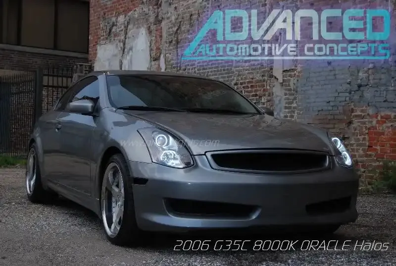 ORACLE Lighting 2003-2005 Infiniti G35 Coupe LED Headlight Halo Kit product image