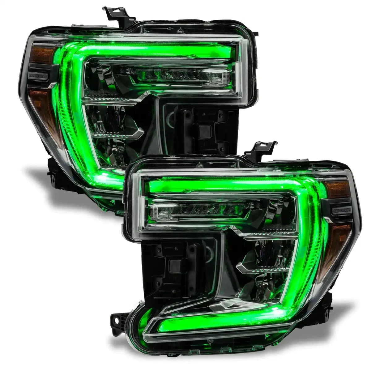 Oracle Lighting 2019-2022 Gmc Sierra 1500 Colorshift Rgb+w Headlight DRL Upgrade Kit product image