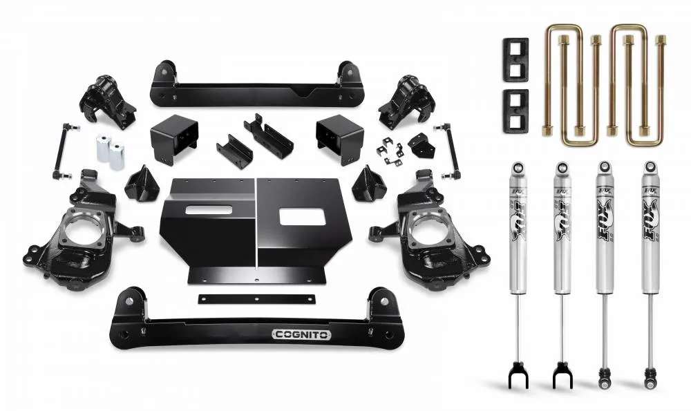 Cognito 4-Inch Standard Lift Kit with Fox PS 2.0 IFP for 20-22 Silverado/Sierra 2500/3500 2WD/4WD product image