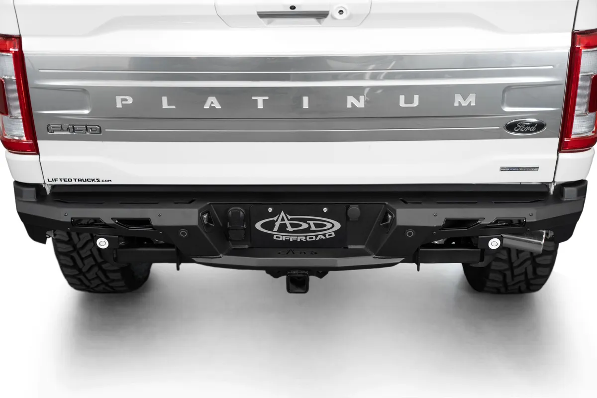 2123 F150(Excl Raptor) Black Label Rear Bumper product image