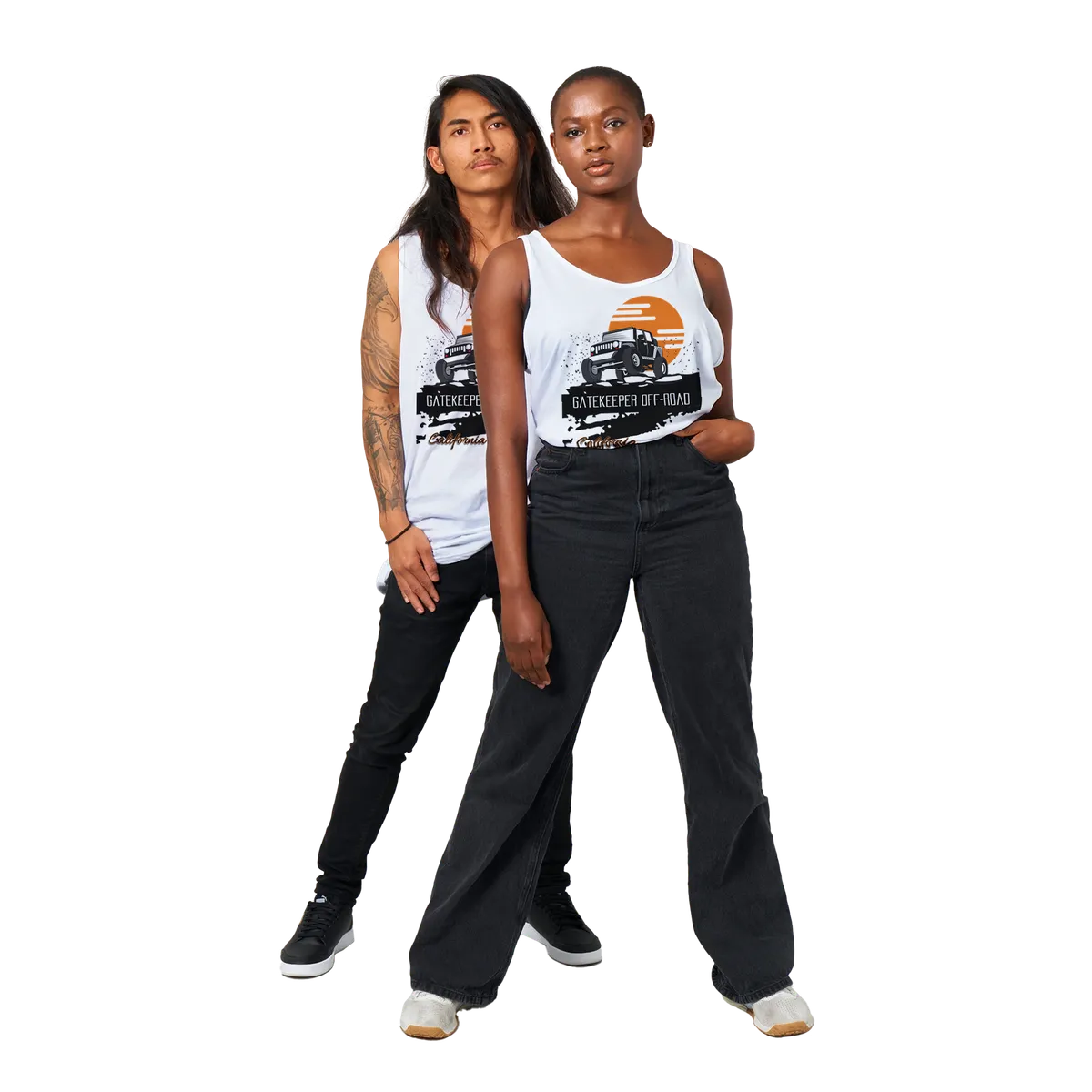 GateKeeper Cali Jeepin Premium Unisex Tank Top product image
