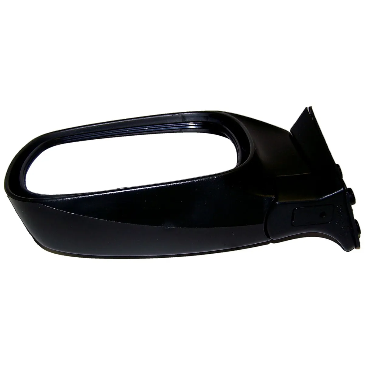 Crown Automotive Jeep Replacement 55154947AC Left Manual Folding Mirror for 1997-2001 Jeep XJ Cherokee, Black product image