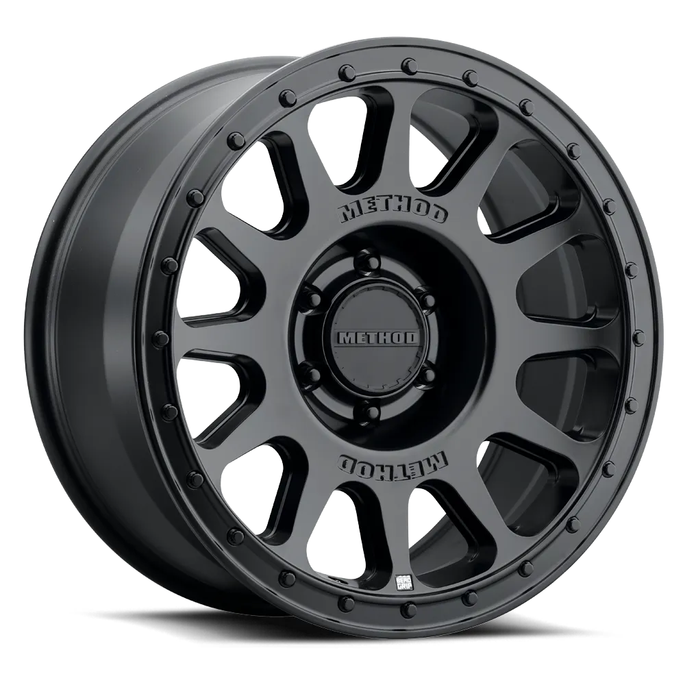 MR709 HD Bead Grip 18x9 12mm Offset 6x135 87mm Centerbore Matte Black product image