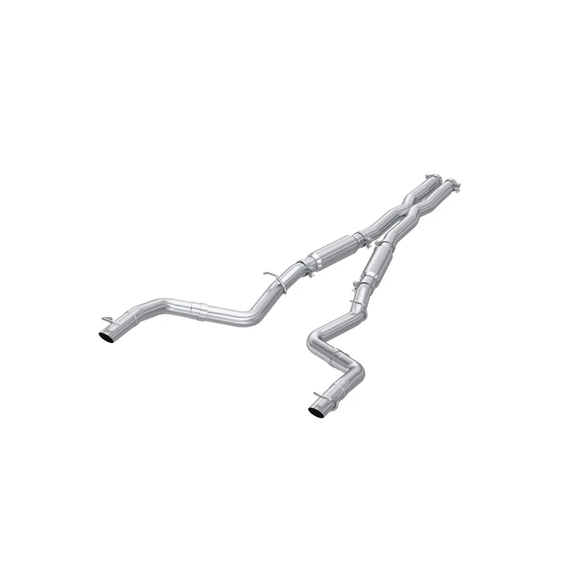 2015-2016 Dodge/ Chrysler Charger/ 300 5.7L Aluminized Steel 3 Inch Cat-Back Dual Rear Exit Street Profile MBRP product image