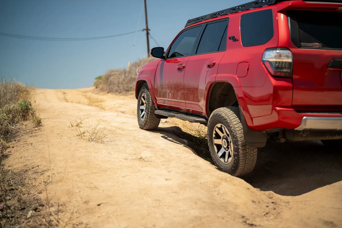 DV8 Offroad 2010-2024 Toyota 4Runner OE Plus Side Steps - SRTF3-01 product image